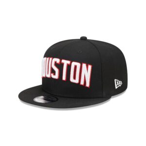 New Era Houston Rockets 9FIFTY 2023 Statement Edition NBA Snapback Casquette Noir 698437