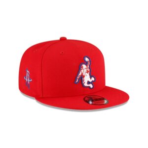 New Era Houston Rockets 9FIFTY Alternate 2024 City Edition NBA Snapback Casquette Rouge 698430