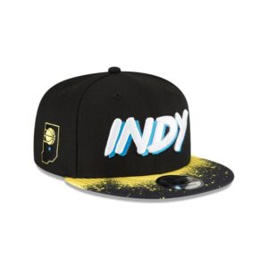 New Era Indiana Pacers 9FIFTY 2024 City Edition NBA Snapback Casquette Noir 698451