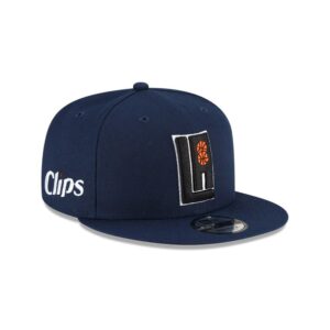New Era Los Angeles Clippers 9FIFTY Alternate 2024 City Edition NBA Snapback Casquette Bleu 698459