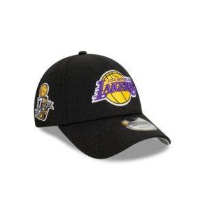 New Era Los Angeles Lakers 17 Time Champions 9FORTY NBA Snapback Casquette Noir 698215
