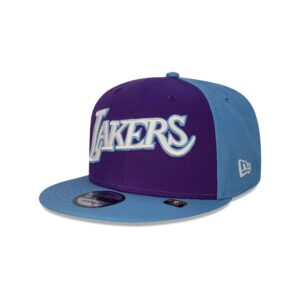 New Era Los Angeles Lakers 9FIFTY City Edition Mixtape NBA Snapback Chapeau Noir 698318