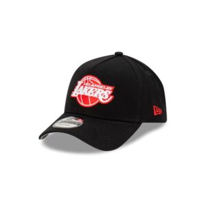 New Era Los Angeles Lakers Precision 9FORTY A-Frame NBA Snapback Chapeau Noir 698276