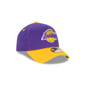 New Era Los Angeles Lakers Casquette Snapback Deux Tons 9-FORTY A-Frame NBA Violet 698262