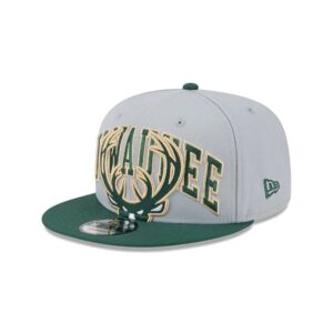 New Era Milwaukee Bucks 2024 Tip Off 9FIFTY NBA Snapback Casquette Gris 698490