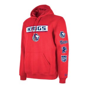 New Era Sacramento Kings 2024 City Edition NBA Sweat à capuche Rouge 699860