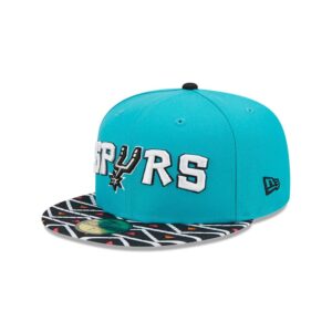 New Era San Antonio Spurs 59FIFTY 2023 City Edition NBA Casquette ajustée Turquoise 699438