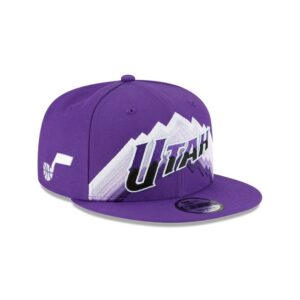 New Era Utah Jazz 9FIFTY 2024 City Edition NBA Snapback Casquette Rose 699191