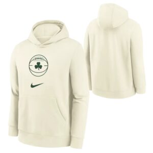 Nike Boston Celtics Club Logo City Edition NBA Youth Sweat à capuche Crème 699681