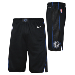 Nike Dallas Mavericks 2024 City Edition Swingman Youth NBA Short Noir 700046