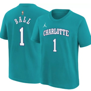 Nike Lamelo Ball Charlotte Hornets 2024 Classic Edition NBA T-shirt Jeunesse Violet 699780