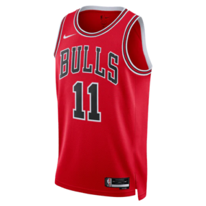 Maillot de basket-ball 2023-24 Chicago Bulls DeMar DeRozan #11 Swingman Icon Edition Maillot rouge blanc 701282