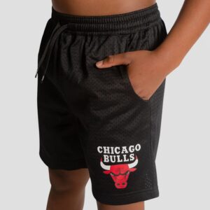 Short NBA pour jeunes Chicago Bulls Team Mesh noir 708301