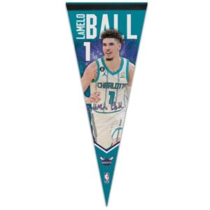 Fanion LaMelo Ball Charlotte Hornets NBA Premium 708951