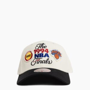 Mitchell & Ness 1994 NBA Finals Pro Crown NBA Snapback Chapeau Blanc 703053