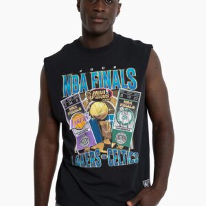 Mitchell & Ness 2008 NBA FINALS Billets Lakers Vs Celtics NBA Muscle Tank Noir 703708