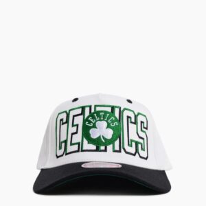 Mitchell & Ness Boston Celitcs Bevel Classic Stretch NBA Snapback Casquette Noir 704931