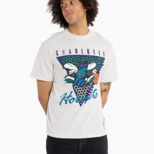 Mitchell & Ness Charlotte Hornets Tri Logo T-shirt vintage vert 704853