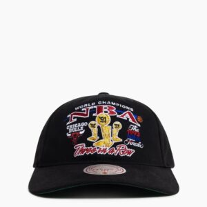 Mitchell & Ness Chicago Bulls 1993 Finales NBA Histoire Deadstock NBA Snapback Hat Tang 704926