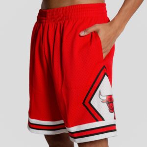 Mitchell & Ness Chicago Bulls 1997-98 Hardwood Classics Throwback Swingman NBA Short Rouge 709416