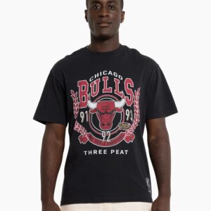 Mitchell & Ness Chicago Bulls Vintage Arch T-Shirt Noir 703838
