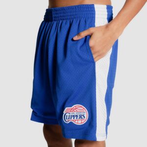 Mitchell & Ness Los Angeles Clippers 2002-03 Hardwood Classics Throwback Swingman NBA Short Blanc 709403