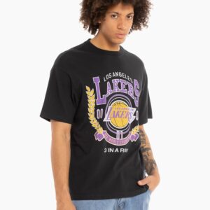 Mitchell & Ness Los Angeles Lakers Vintage Arch T-shirt Noir 703814