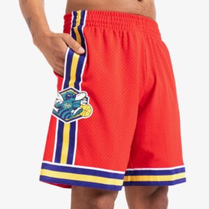 Mitchell & Ness Oklahoma City Hornets Saint Valentin Swingman NBA Short Rouge 709506