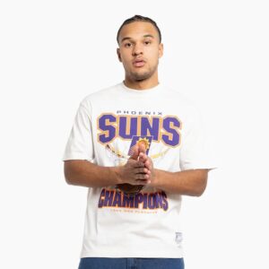 Mitchell & Ness Phoenix Suns Nothin' But Net T-shirt vintage Bleu 706008