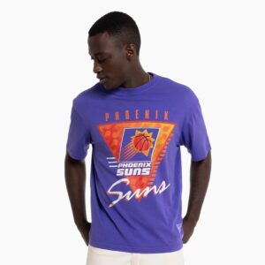 Mitchell & Ness Phoenix Suns Tri Logo T-shirt vintage Blanc 704909