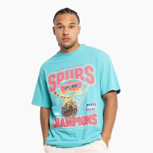 Mitchell & Ness San Antonio Spurs Nothin' But Net T-shirt vintage Rose 705996