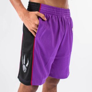 Mitchell & Ness Toronto Raptors 1999-00 Hardwood Classics Throwback Swingman NBA Short Violet 711123