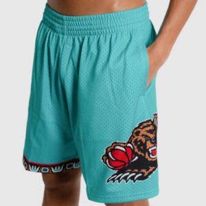 Mitchell & Ness Vancouver Grizzlies 1996-97 Hardwood Classics Throwback Swingman NBA Short Blanc 710247