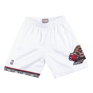 Mitchell & Ness Vancouver Grizzlies 1998-99 Hardwood Classics Throwback Blanc Swingman NBA Short Blanc 710999
