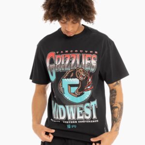 Mitchell & Ness Vancouver Grizzlies T-shirt vintage métallisé Blanc 704773