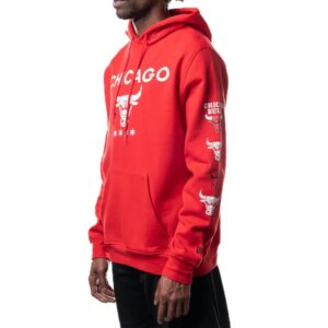 New Era Chicago Bulls 2024 City Edition NBA Sweat à capuche Rouge 702047