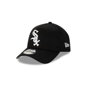 New Era Chicago White Sox 9FORTY A-Frame Oversize XL Logo MLB Snapback Casquette Blanc 705391