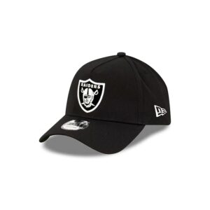 New Era Las Vegas Raiders 9FORTY A-Frame NFL Snapback Casquette Noir 703017