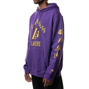 New Era Los Angeles Lakers 2024 City Edition NBA Sweat à capuche Violet 701113