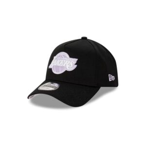 New Era Los Angeles Lakers Lilas 9FORTY A-Frame NBA Snapback Casquette Violet 705399