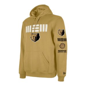 New Era Memphis Grizzlies 2024 City Edition NBA Sweat à capuche Moutarde 701134