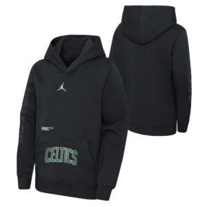 Nike Boston Celtics 2024 Statement Courtside Youth NBA Sweat à capuche Noir 708881