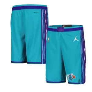 Nike Charlotte Hornets 2024 Classic Edition Swingman Youth NBA Short Turquoise 708424
