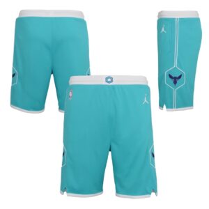 Short NBA Nike Charlotte Hornets 2024 Icon Edition Swingman pour Jeunes Turquoise 708756