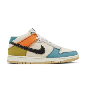 Nike Dunk Mid Pale Ivoire Multi-Couleur Orange DV0830 100