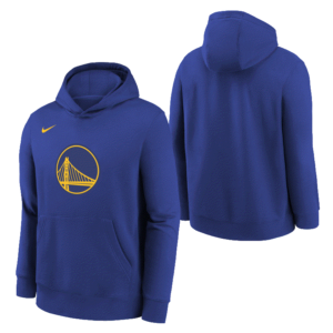 Nike Golden State Warriors Club Logo Jeune NBA Sweat à capuche Bleu 706594