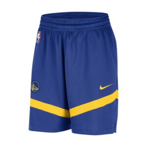 Nike Golden State Warriors Practice NBA Short Bleu 708255