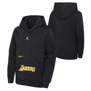 Nike Los Angeles Lakers 2024 Statement Courtside Youth NBA Sweat à capuche Bleu 708874