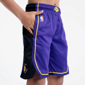 Nike Los Angeles Lakers 2024 Statement Edition Swingman Youth NBA Short Noir 708762