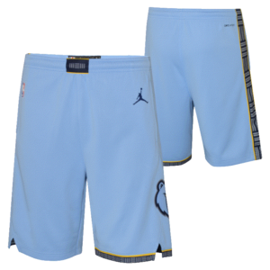 Nike Memphis Grizzlies 2024 Statement Edition Swingman Youth NBA Short Bleu 701331